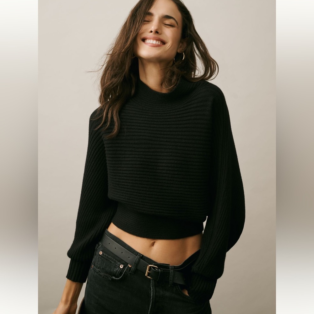Anthropologie Small Mockneck pullover